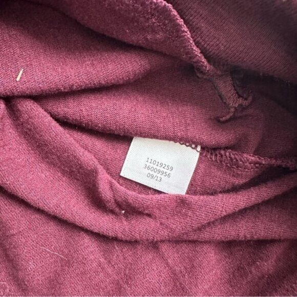 Victoria's Secret PINK | Burgundy Long Sleeve Tee | Size Small - Picture 6 of 8